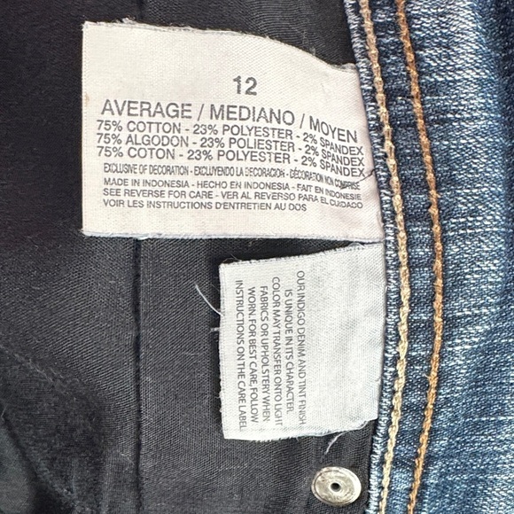 151. Gloria Vanderbilt Classic Fit Jeans Women’s Size 12 - Picture 6 of 7